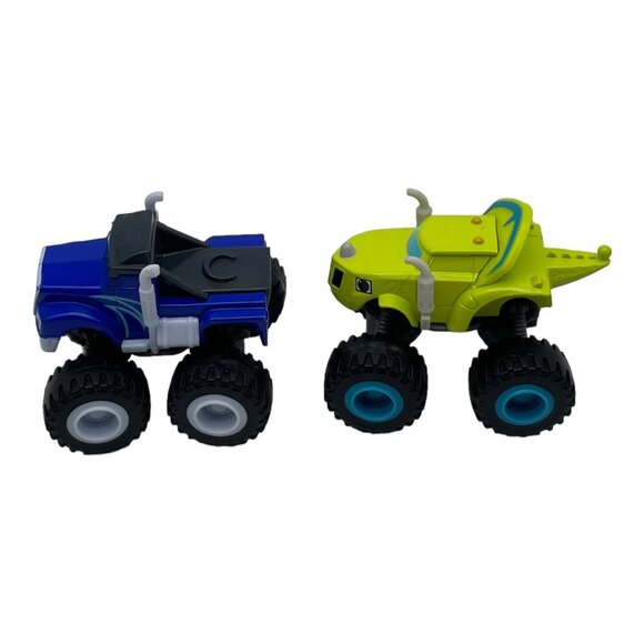 Blaze And The Monster Machines Diecast Trucks Zeg Crusher Retired 2014 - Picture 3 of 9
